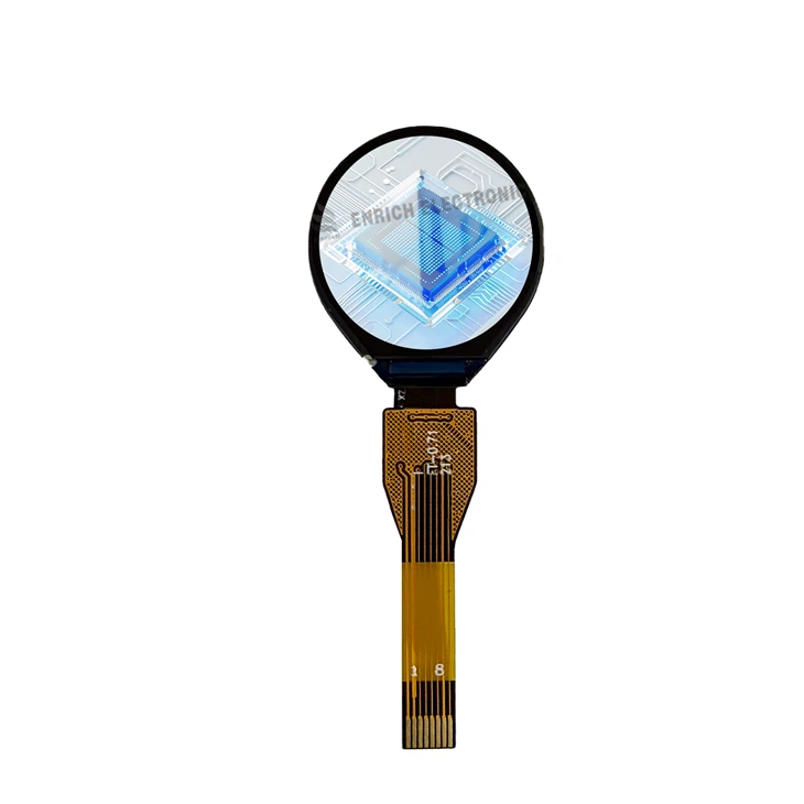 0.71 Round TFT LCD Module factory