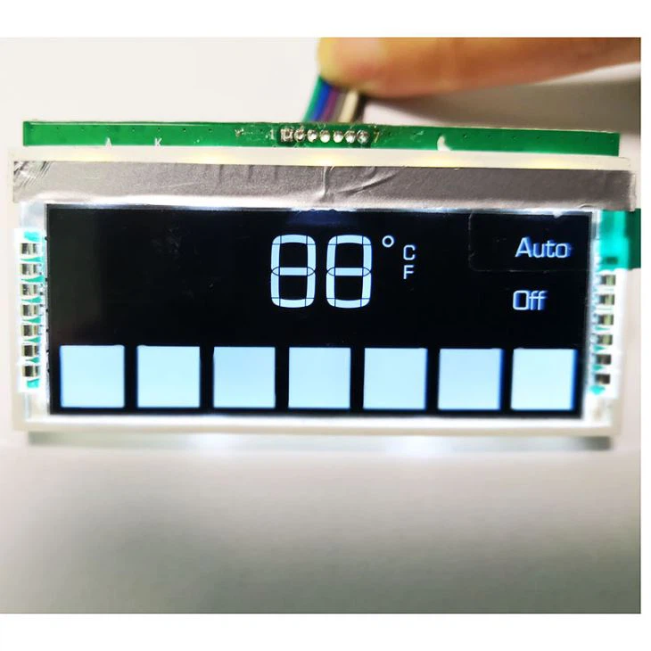 Prilagođeni segmentni LCD displeji