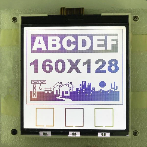 160x128 Grafički LCD zaslon sa ikonom dodirom