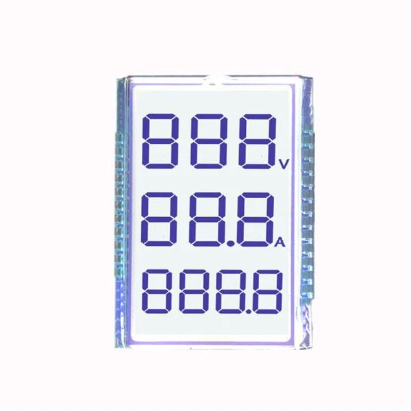 Custom LCD 7 segmentni ekran jednobojni LCD ekran na veliko
