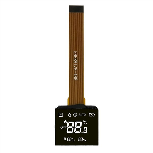 Custom BTN VA Segment LCD Display White On Black