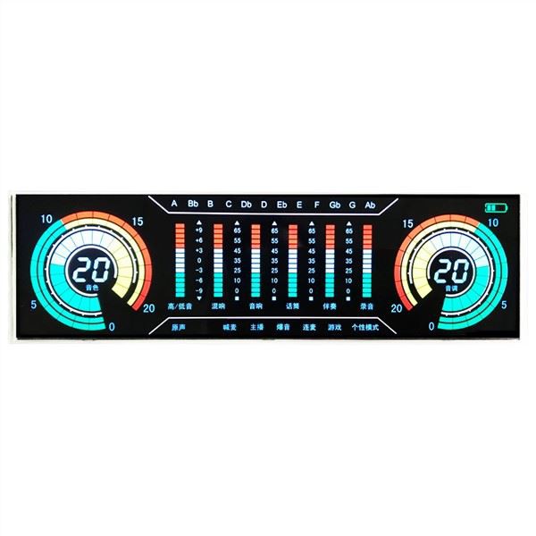 Prilagođeni Zebra Transmissive Negative VA 7 segmentni LCD Display Modul